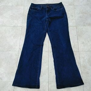 Simply Vera Vera Wang Blue Boot Cut Jeans Size 6